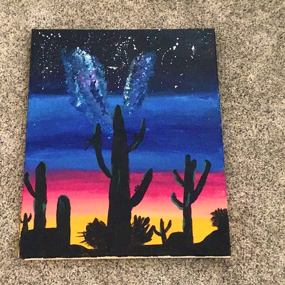 Beautiful sunset desert picture - Picture 1 of 1